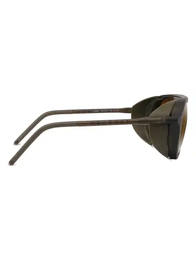 Vuarnet Men's Outdoor Ice 01 54MM Shield Sunglasses - Matte Dark Green Brown | Thumbnail 7 Vuarnet Men's Outdoor Ice 01 54MM Shield Sunglasses - Matte Dark Green Brown | Thumbnail 7