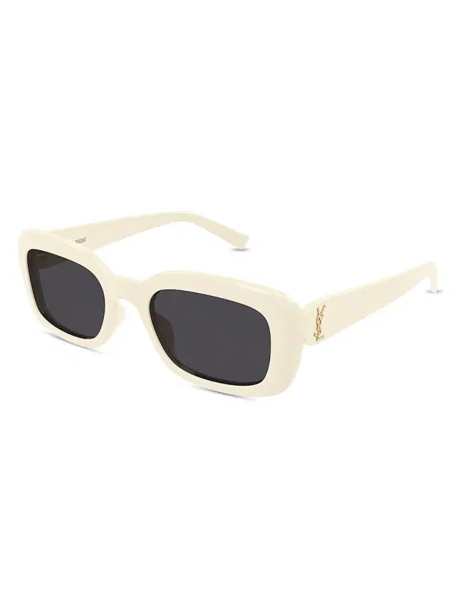 Women's Color Animation 53MM Rectangular Sunglasses -  Black