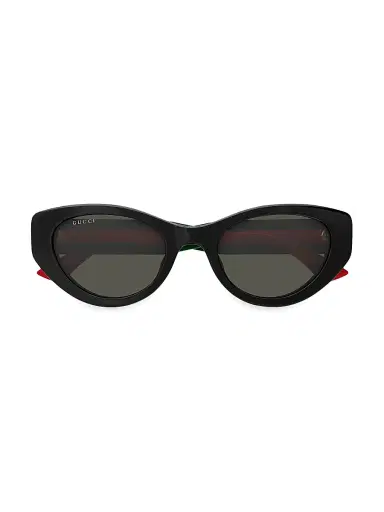 Gucci Women's New Pop Web 52MM Cat-Eye Sunglasses | Thumbnail 2 Gucci Women's New Pop Web 52MM Cat-Eye Sunglasses | Thumbnail 2