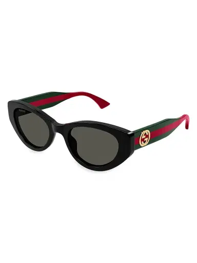 Gucci Women's New Pop Web 52MM Cat-Eye Sunglasses | Thumbnail 1 Gucci Women's New Pop Web 52MM Cat-Eye Sunglasses | Thumbnail 1