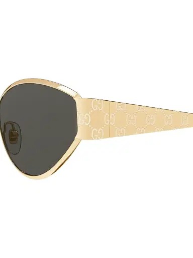 Gucci Women's Guccissima Metal 55MM Geometric Sunglasses | Thumbnail 3 Gucci Women's Guccissima Metal 55MM Geometric Sunglasses | Thumbnail 3