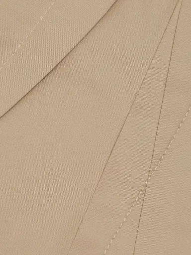 MM6 MAISON MARGIELA Women's Pleated Cotton Straight-Leg Pants | Thumbnail 7