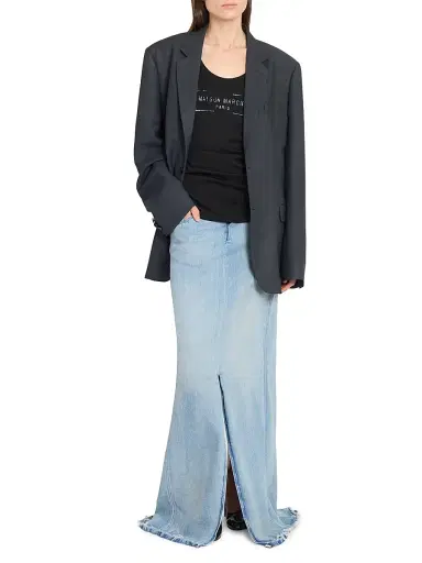 Maison Margiela Women's Mohair-Wool Blazer | Thumbnail 2
