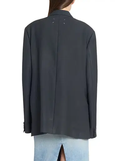 Maison Margiela Women's Mohair-Wool Blazer | Thumbnail 5