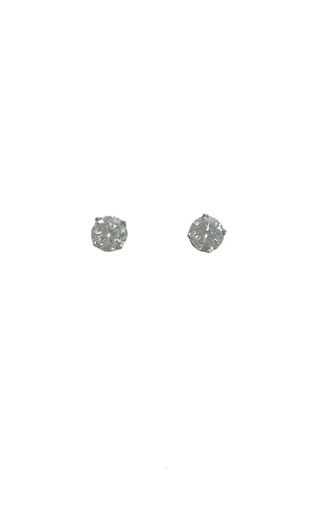 Wish Fine Jewelry 14K WG 1.43 CT DIA FOUR PRONG