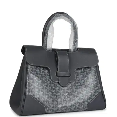 goyard Goyard Saigon Tote Grey Goyardine Canvas Palladium Hardware | Thumbnail 2