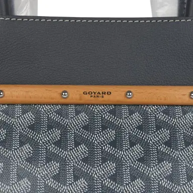 goyard Goyard Saigon Tote Grey Goyardine Canvas Palladium Hardware | Thumbnail 6
