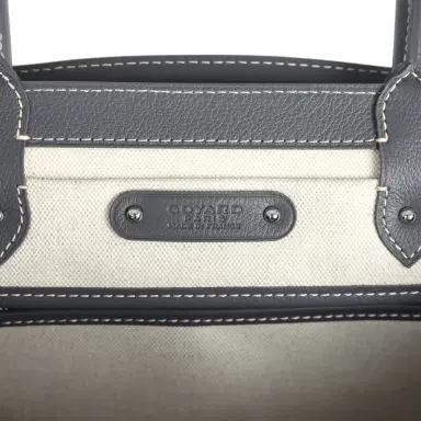 goyard Goyard Saigon Tote Grey Goyardine Canvas Palladium Hardware | Thumbnail 8