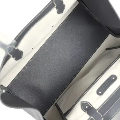 goyard Goyard Saigon Tote Grey Goyardine Canvas Palladium Hardware | Thumbnail 9