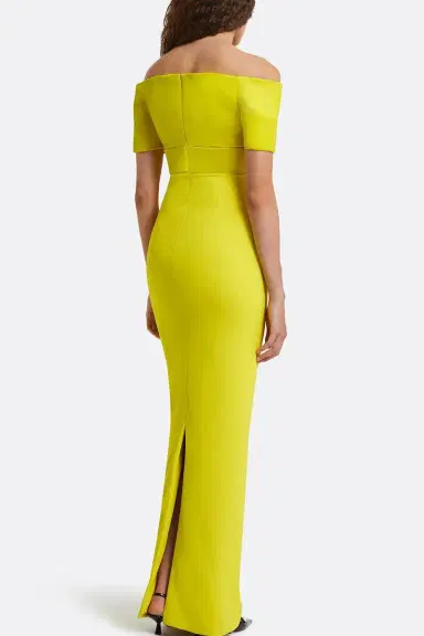 Safiyaa Abike Gown - Chartreuse | Thumbnail 5