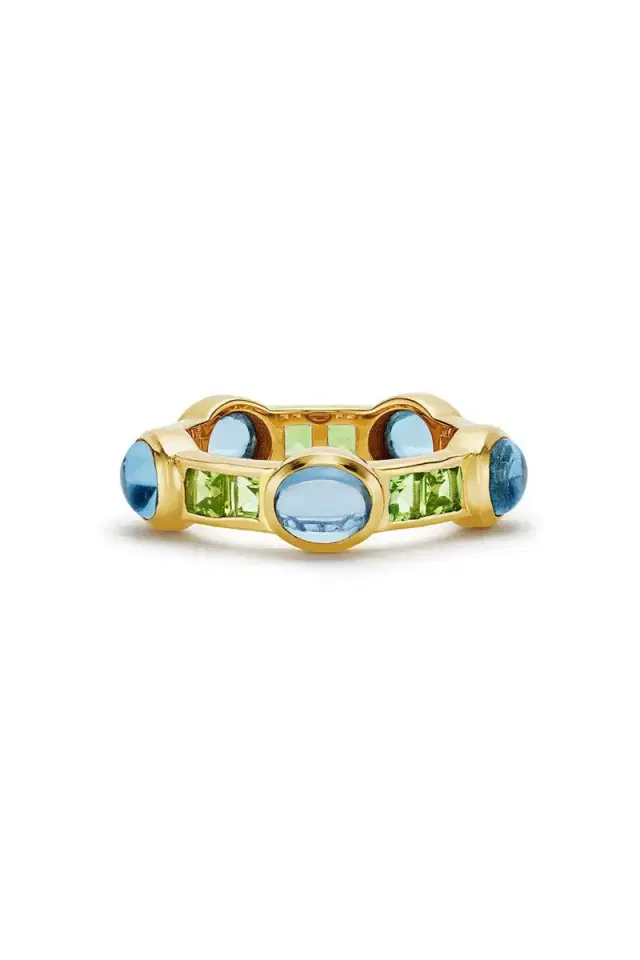 VAN Peridot Ibiza Van Stack Ring