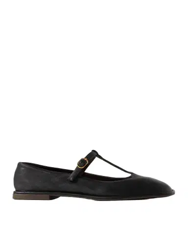 The Row Leather Mary Jane Ballet Flats | Thumbnail 1