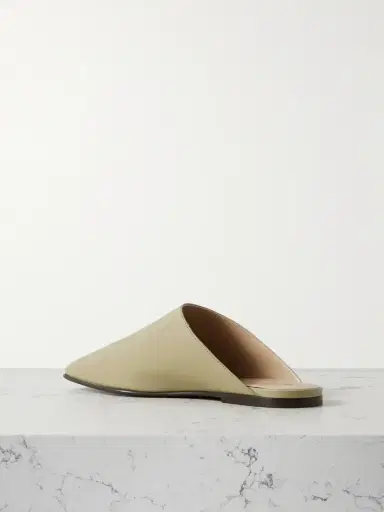 Loro Piana Alba Leather Slippers | Thumbnail 3