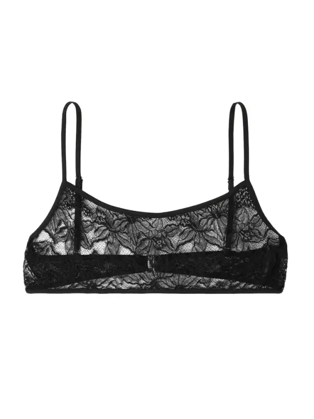 Floral Stretch-lace Bralette