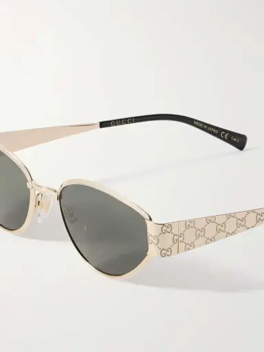 Gucci Eyewear Cat-eye Gold-tone Sunglasses | Thumbnail 4 Gucci Eyewear Cat-eye Gold-tone Sunglasses | Thumbnail 4