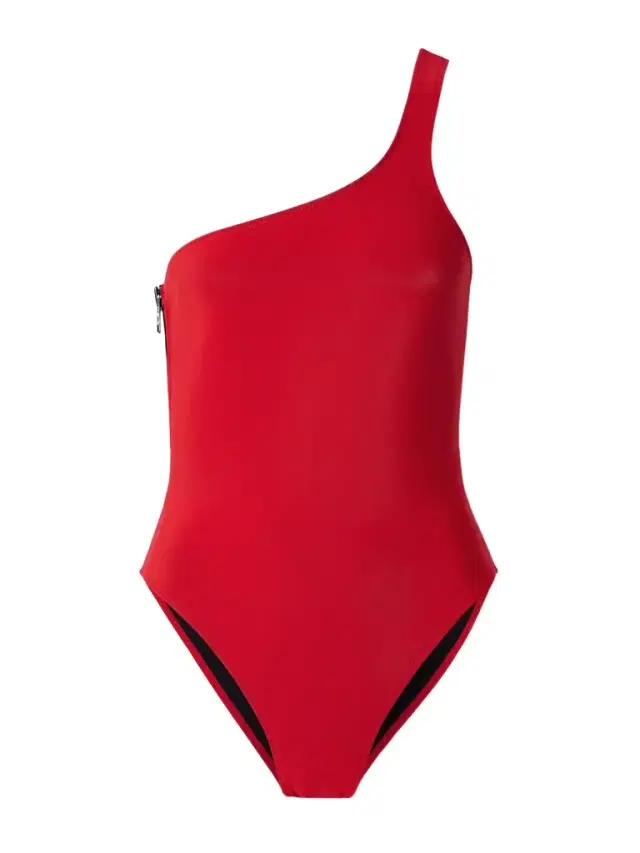 Arden One-shoulder Neoprene Swimsuit