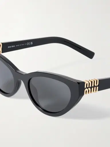 Miu Miu Eyewear Cat-eye Acetate Sunglasses | Thumbnail 4 Miu Miu Eyewear Cat-eye Acetate Sunglasses | Thumbnail 4