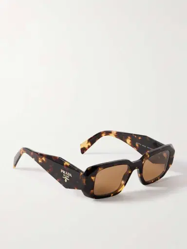PRADA EYEWEAR Square-frame Tortoiseshell Acetate Sunglasses | Thumbnail 3