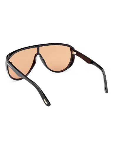 Tom Ford Men's Achilles Shield Sunglasses - Black Gold | Thumbnail 4 Tom Ford Men's Achilles Shield Sunglasses - Black Gold | Thumbnail 4