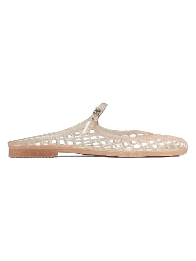 Tory Burch Women's Mellow Jelly Mary Jane Flats - Soft Pink Glitter