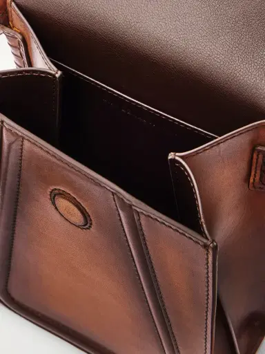 Berluti Andy Venezia Leather Phone Pouch - Men | Thumbnail 5
