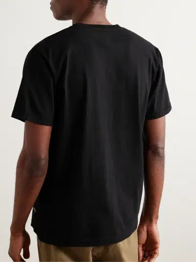 Noah Logo-Print Recycled Cotton-Jersey T-Shirt - Men | Thumbnail 3 Noah Logo-Print Recycled Cotton-Jersey T-Shirt - Men | Thumbnail 3