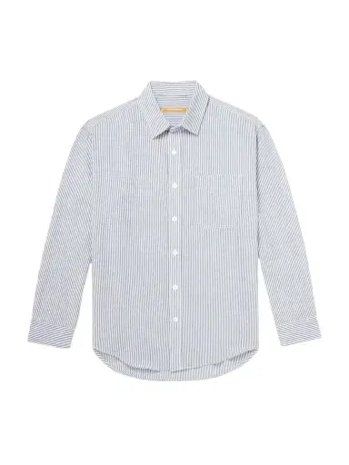 FrizmWORKS OG Oversized Striped Cotton-Blend Seersucker Shirt - Men | Thumbnail 1