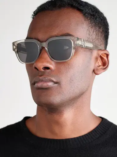DIOR Eyewear Dior Oblique S1I Square Acetate Sunglasses - Men | Thumbnail 2 DIOR Eyewear Dior Oblique S1I Square Acetate Sunglasses - Men | Thumbnail 2