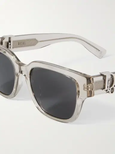 DIOR Eyewear Dior Oblique S1I Square Acetate Sunglasses - Men | Thumbnail 3 DIOR Eyewear Dior Oblique S1I Square Acetate Sunglasses - Men | Thumbnail 3
