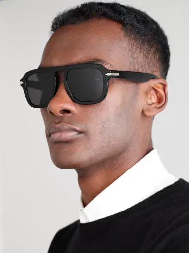 DIOR Eyewear DiorBlackSuit S15I Aviator-Style Acetate Sunglasses - Men | Thumbnail 2