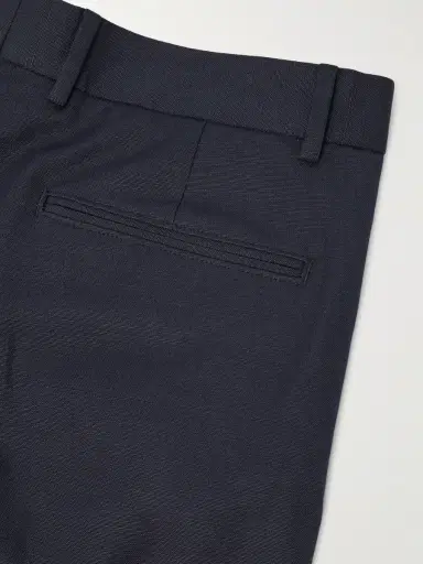 Loro Piana Cedric Tapered Cotton and Linen-Blend Canvas Trousers - Men | Thumbnail 5