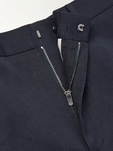 Loro Piana Cedric Tapered Cotton and Linen-Blend Canvas Trousers - Men | Thumbnail 6