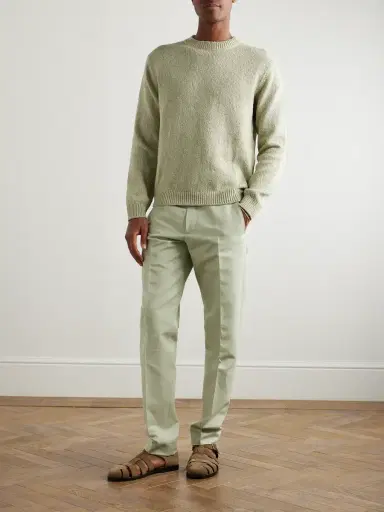 Loro Piana Meina Cotton Sweater - Men | Thumbnail 2