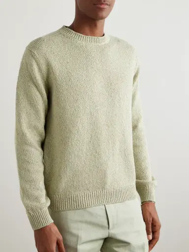 Loro Piana Meina Cotton Sweater - Men | Thumbnail 3