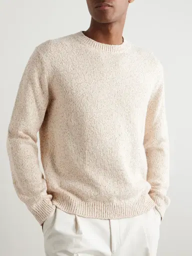 Loro Piana Meina Cotton Sweater - Men | Thumbnail 3 Loro Piana Meina Cotton Sweater - Men | Thumbnail 3