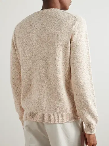 Loro Piana Meina Cotton Sweater - Men | Thumbnail 4 Loro Piana Meina Cotton Sweater - Men | Thumbnail 4