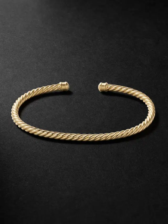 David Yurman Cablespira® 18-Karat Gold Cuff - Men