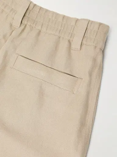Loro Piana Reinga Wide-Leg Pleated Linen-Twill Bermuda Shorts - Men | Thumbnail 5 Loro Piana Reinga Wide-Leg Pleated Linen-Twill Bermuda Shorts - Men | Thumbnail 5