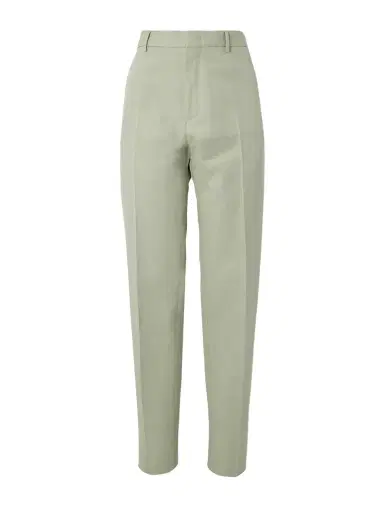Loro Piana Cedric Tapered Cotton and Linen-Blend Canvas Trousers - Men | Thumbnail 1 Loro Piana Cedric Tapered Cotton and Linen-Blend Canvas Trousers - Men | Thumbnail 1