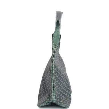 goyard Goyard Goyardine Pearly Green Boheme PM Hobo Bag Palladium Hardware | Thumbnail 4