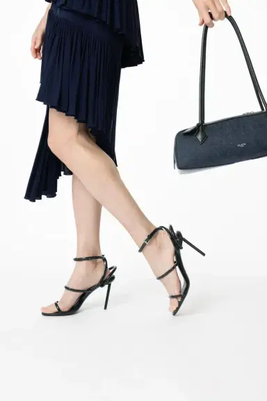 Alaïa Strappy Sandals 90 | Thumbnail 4
