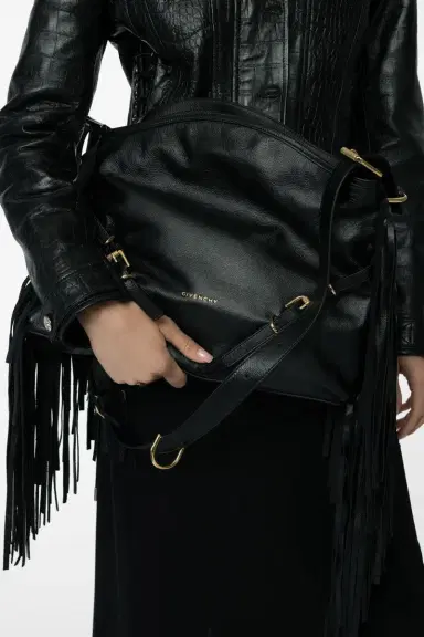 Givenchy Voyou Medium Bag - Black Fringe | Thumbnail 3