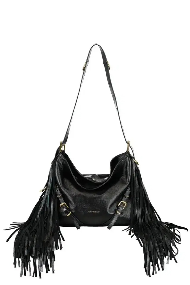 Givenchy Voyou Medium Bag - Black Fringe