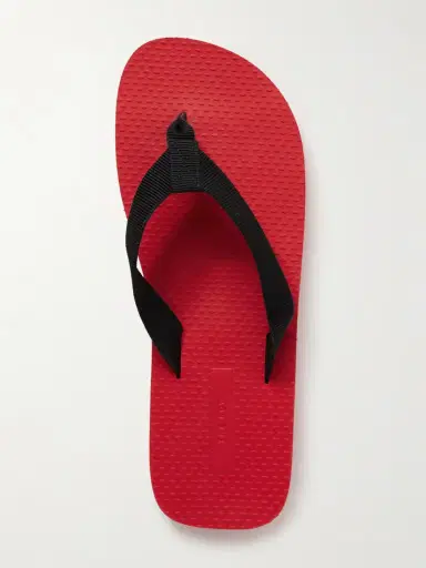 The Row Dune Two-tone Cotton-blend Grosgrain Flip Flops | Thumbnail 5