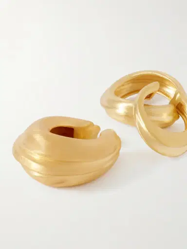 Completedworks Set Of Three Gold-plated Ear Cuffs | Thumbnail 4 Completedworks Set Of Three Gold-plated Ear Cuffs | Thumbnail 4