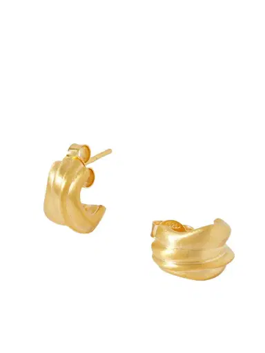 Completedworks Recycled Gold Vermeil Hoop Earrings | Thumbnail 1