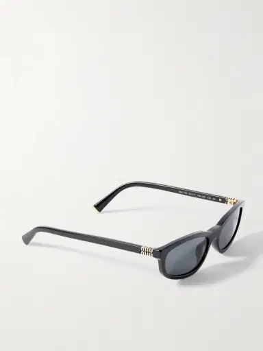 Miu Miu Eyewear Oval-frame Acetate Sunglasses | Thumbnail 3 Miu Miu Eyewear Oval-frame Acetate Sunglasses | Thumbnail 3