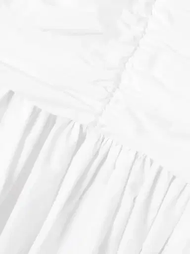 Matteau Gathered Organic Cotton-poplin Midi Dress | Thumbnail 4