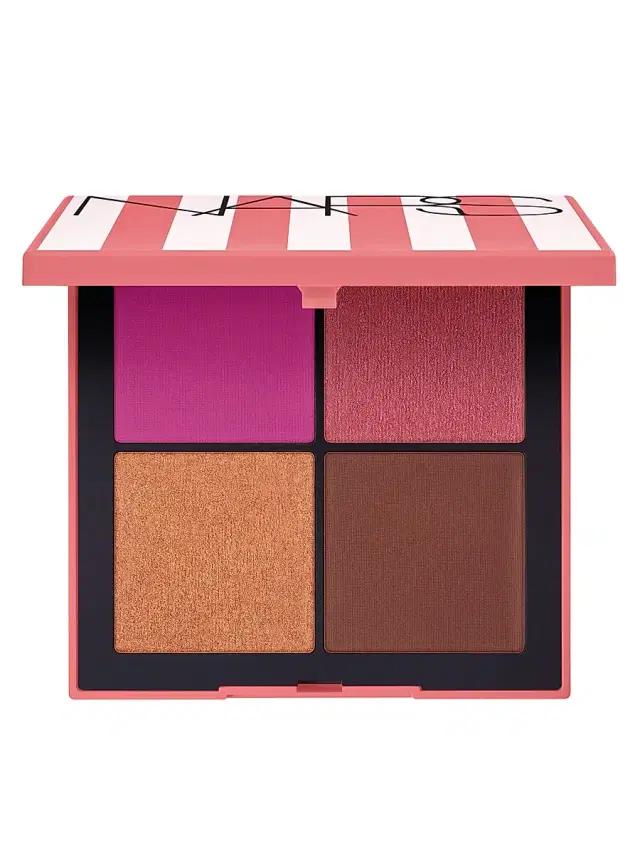 Women's Cheek Quad Palette - 3 Medium Deep