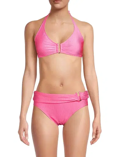 Lilly Pulitzer Women's Louie Bikini Top - Rousseau Pink - Size 12 | Thumbnail 3 Lilly Pulitzer Women's Louie Bikini Top - Rousseau Pink - Size 12 | Thumbnail 3